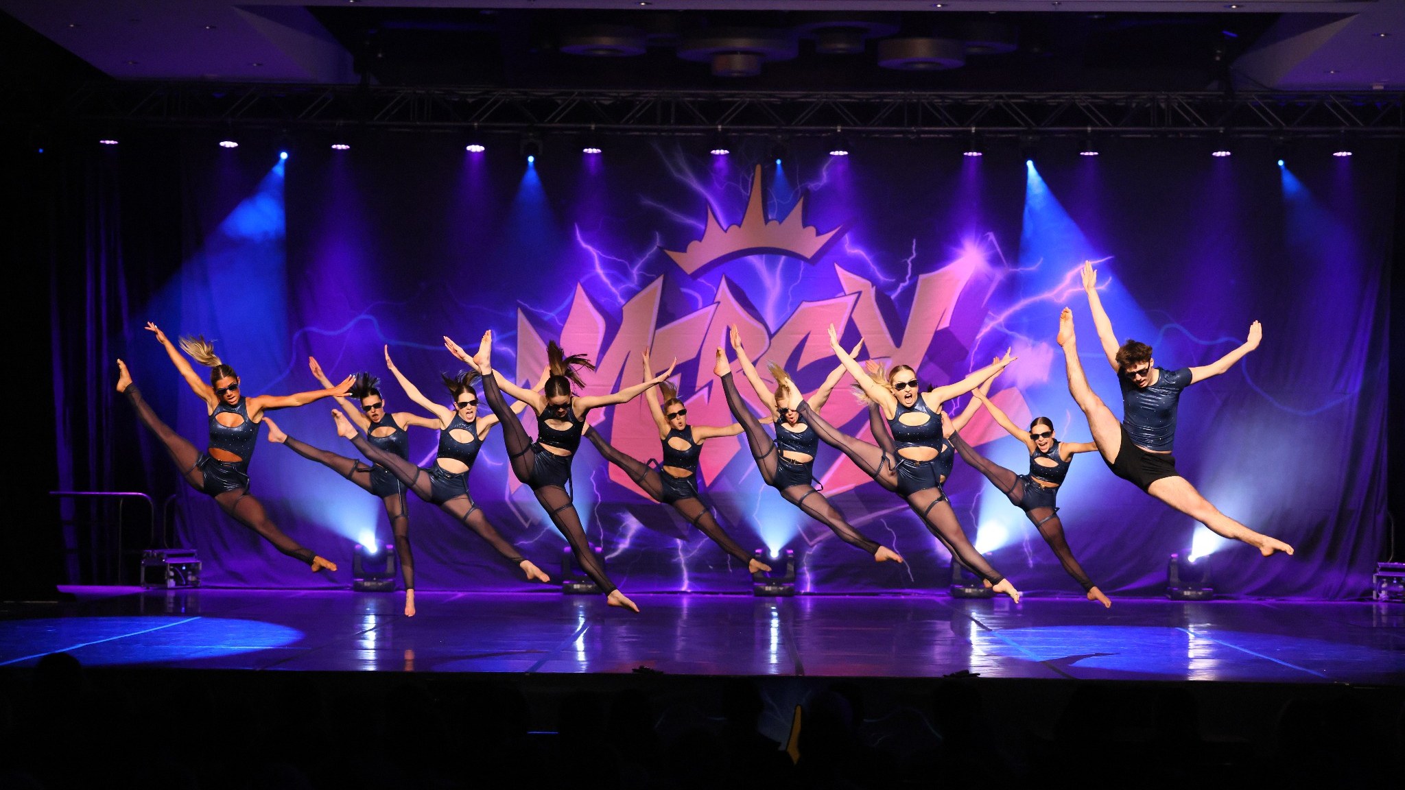 Dance Envy dancers performing on stage